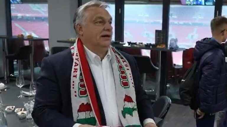 the towel burns again between the Europeans and the Hungarian Viktor Orban because of a football scarf