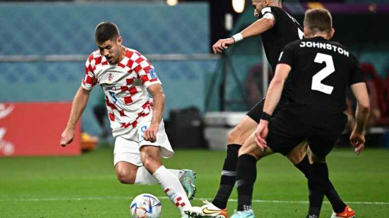 the vice-world champions take the lead at the break… Follow the match of the 2022 World Cup