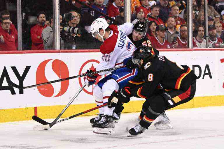 1st period |  Flames 0 – Canadian 0