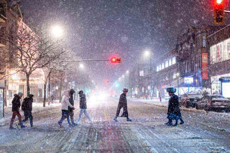 A snowy awakening in Quebec