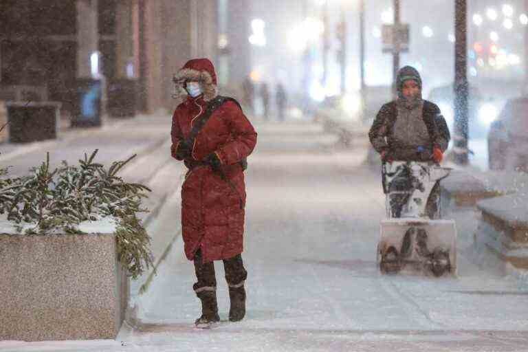 A storm of rare intensity sweeps over the United States