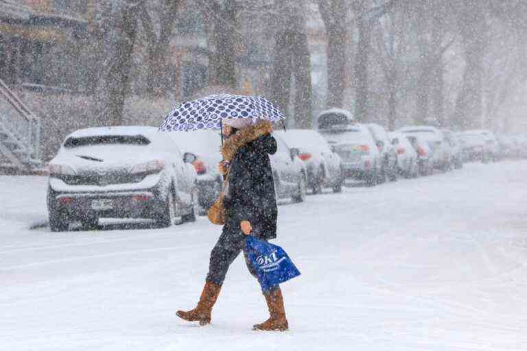 A winter storm expected in Quebec starting Thursday evening