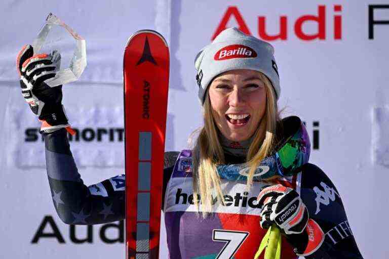 Alpine Skiing World Cup |  Mikaela Shiffrin wins in super-G and collects her 77th victory in the World Cup