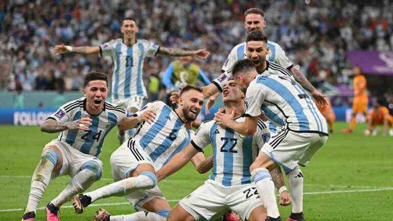 Argentina win on penalties against the Netherlands and join Croatia in the semi-finals