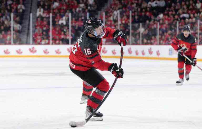 Bedard shines with seven points as Canada thrashes Germany 11-2