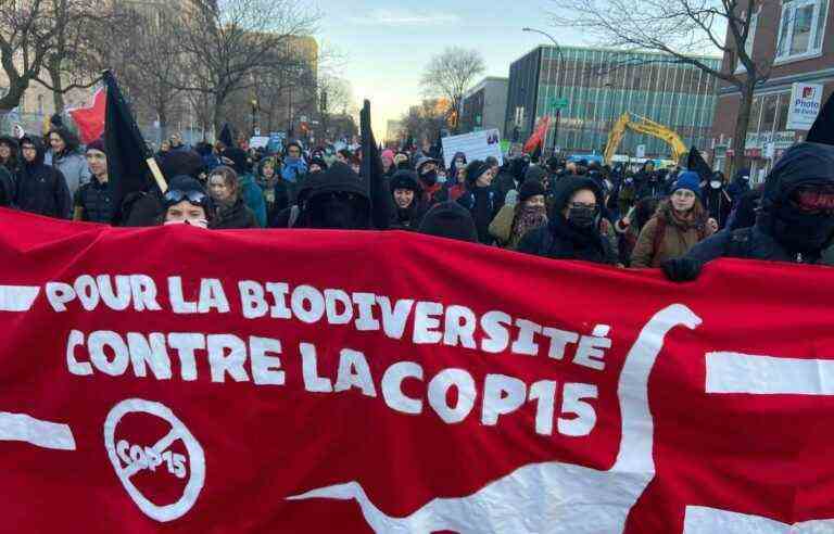 “Broad demonstration” against COP15 in Montreal