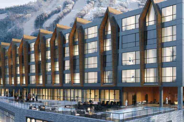 Bromont |  A 60 million hotel project at the foot of the slopes