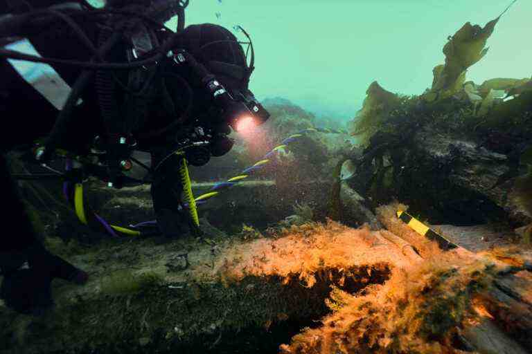 Canadian divers search ship that sank 177 years ago