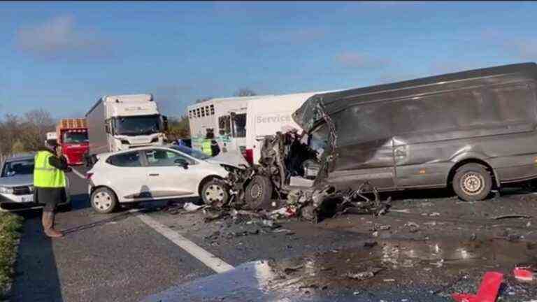 Car accident: a man loses his life in a huge pile-up in the Loire