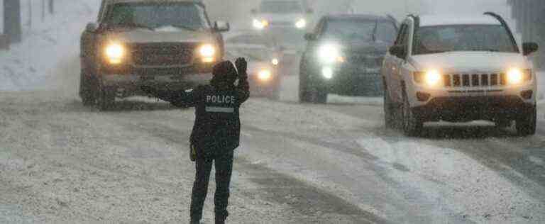 Christmas storm: difficult road conditions due to the weather cocktail