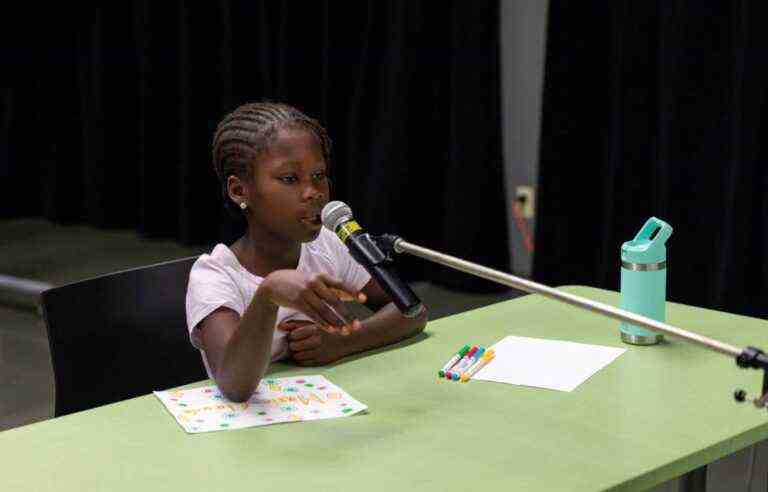 Climate radio, to encourage children to take action