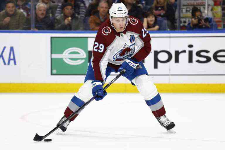 Colorado Avalanche |  Nathan MacKinnon will be in the game against the Maple Leafs