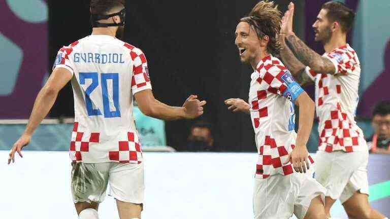 Croatia finish in third place thanks to their victory against Morocco