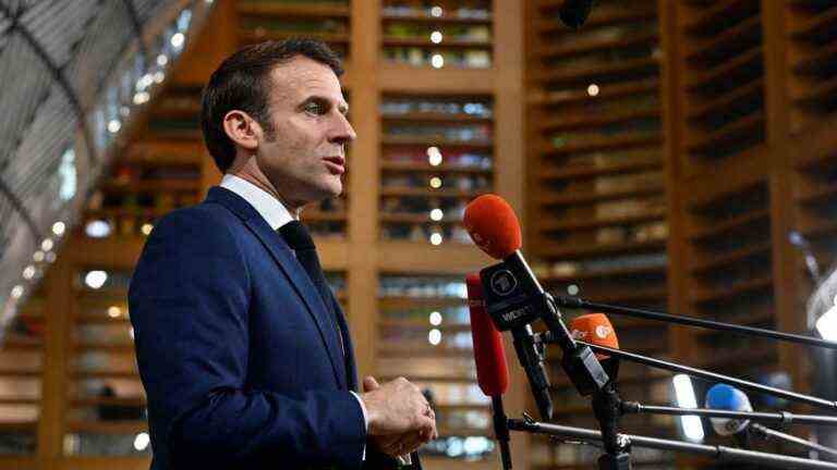 Emmanuel Macron calls for “a truce in bombings and drone attacks” from Russia