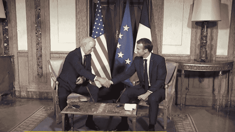 Emmanuel Macron will discuss the price of gas with Joe Biden