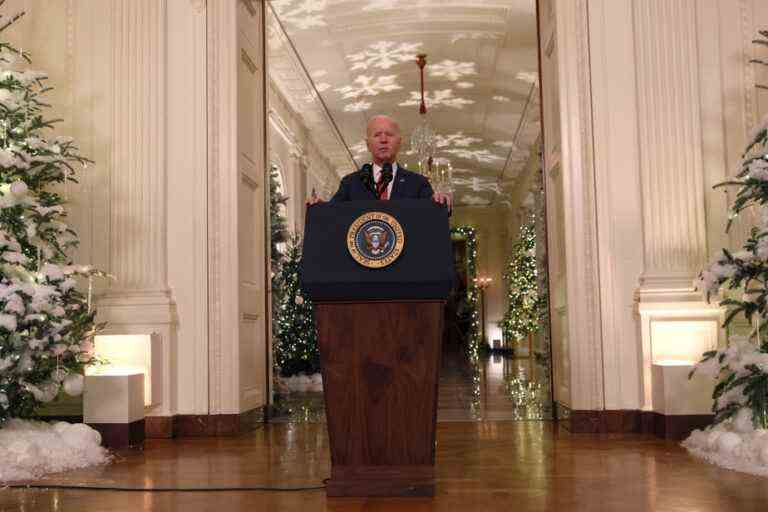 For Christmas, Biden wants America to purge itself of political division