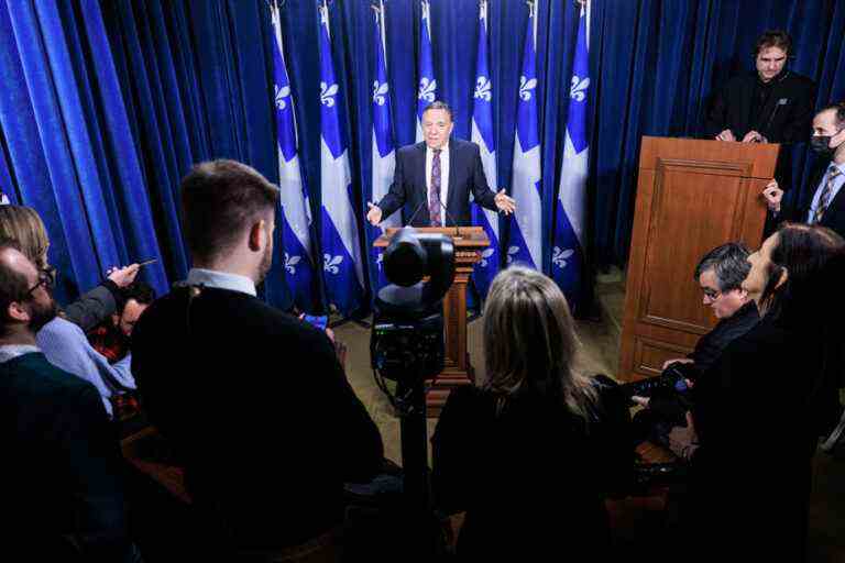 French language and health |  Legault sets the table for his meeting with Trudeau