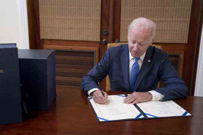 Funding of federal services |  Joe Biden signs $1.7 trillion law