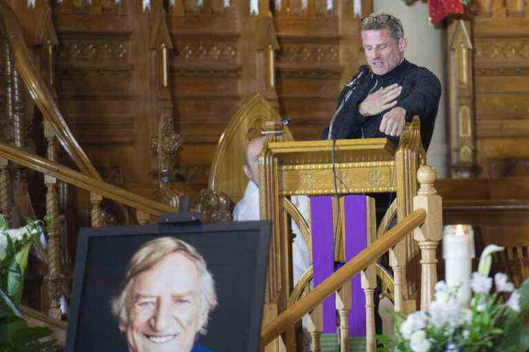 Funeral of Jean Lapointe |  “Thank you dad for teaching me the importance of having good friends”