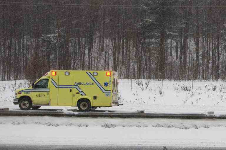 Gaspesie |  A seriously injured snowmobiler in Petite-Vallée