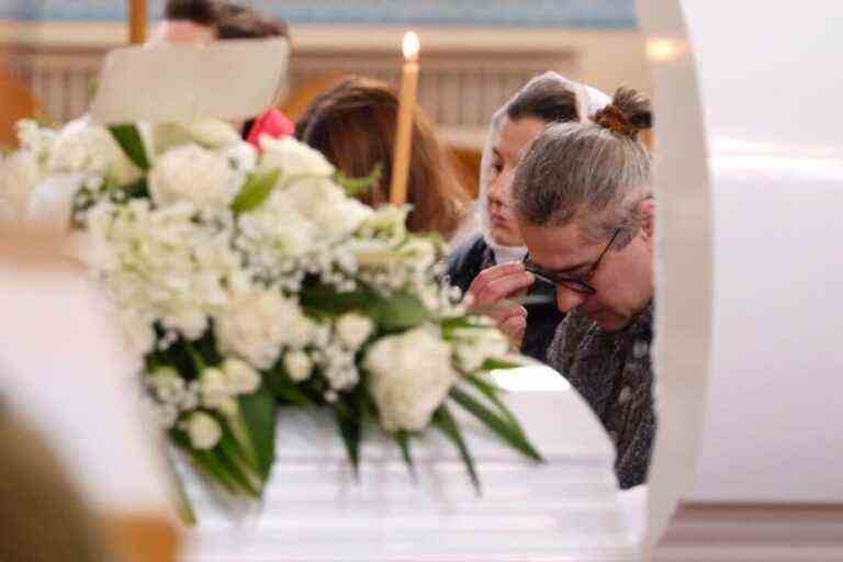 Girl victim of a hit-and-run |  A moving funeral for little Mariia