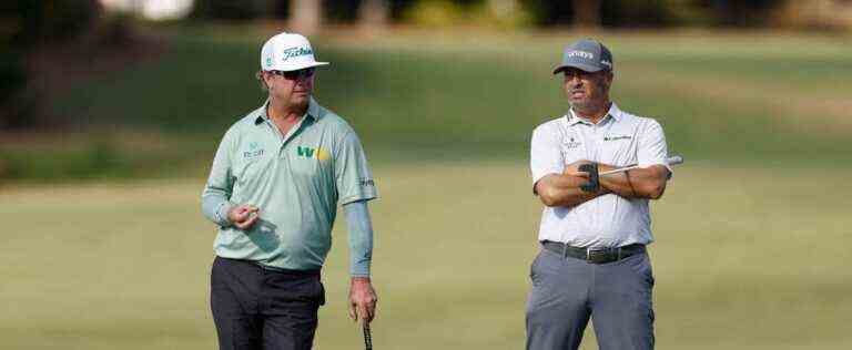 Golf: Hoffman and Palmer don’t give up at QBE Shootout tournament