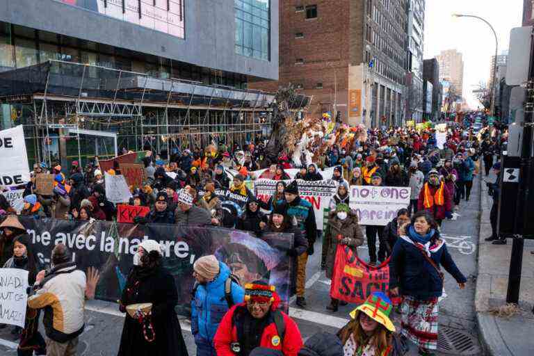 Great march for the living |  A crowd gathered for biodiversity in Montreal