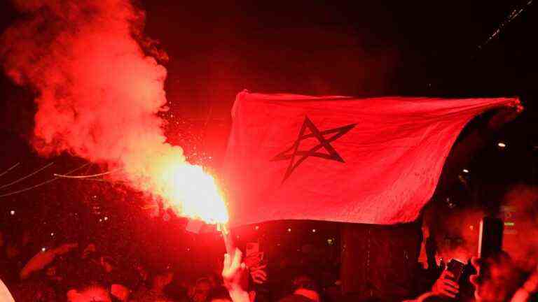 after the qualification of Morocco, a very political jubilation in the Arab world