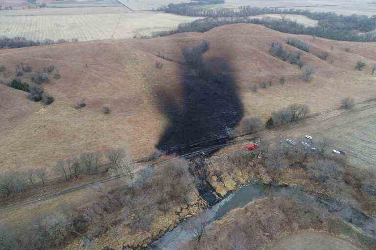 Keystone Pipeline Leak |  Cold could delay oil recovery