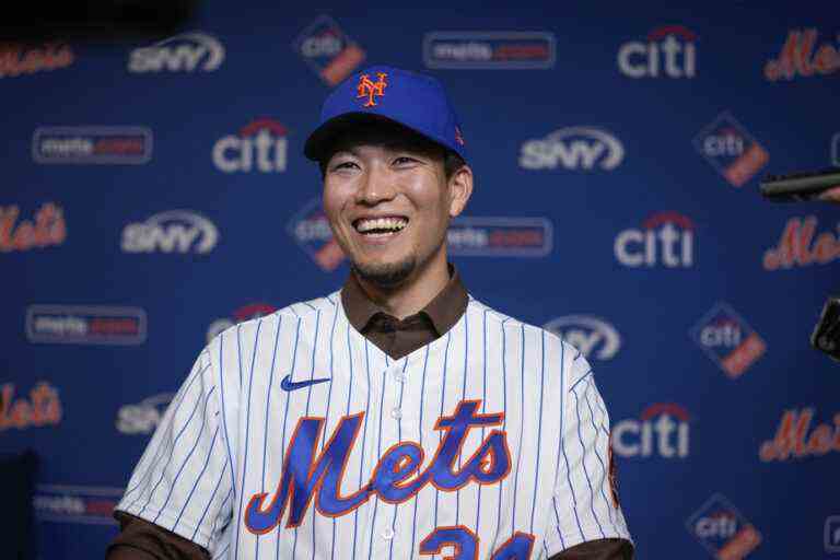 MLB |  The Mets introduce their new pitcher Kodai Senga