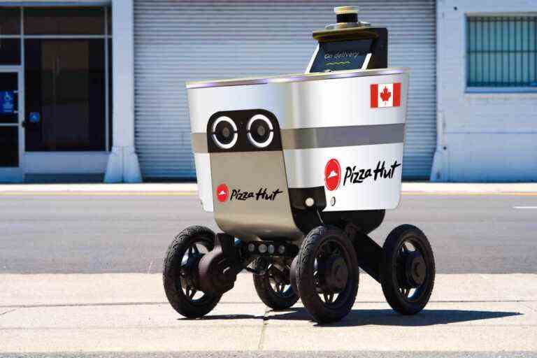 More and more meals delivered by robots in Canada