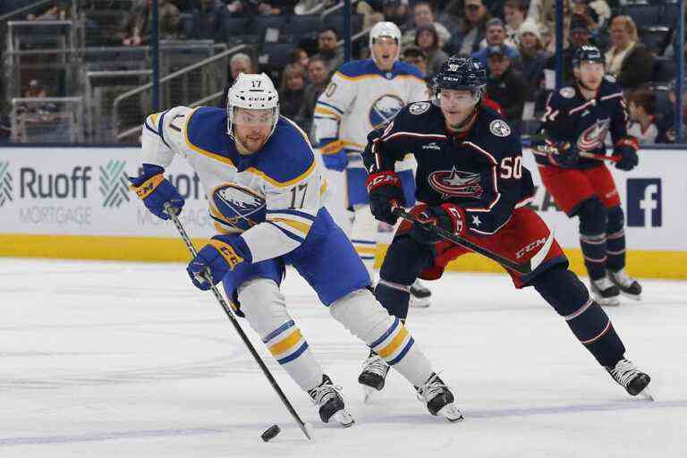 NHL |  Tuesday’s game between Sabers and Blue Jackets postponed due to weather