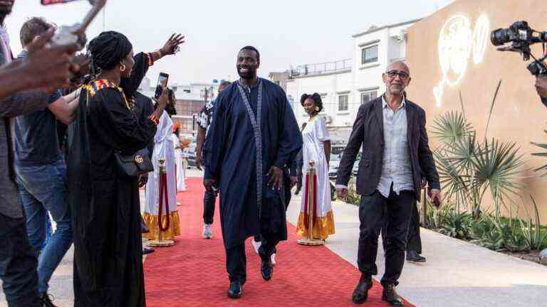 Omar Sy in Dakar for a gala evening and debates around the film “Tirailleurs”