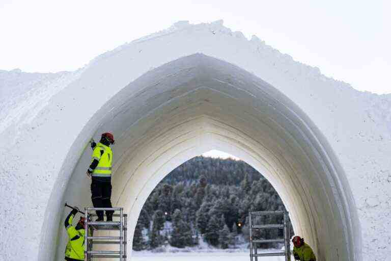 Opening of the Icehotel for the winter season