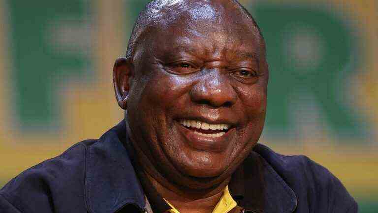 President Cyril Ramaphosa re-elected as head of the ruling ANC