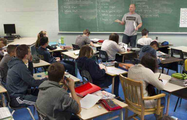 Public sector negotiations: teachers want “a small revolution” in the composition of classes