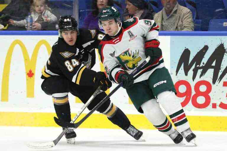 QMJHL |  Mooseheads thrash Eagles 11-3