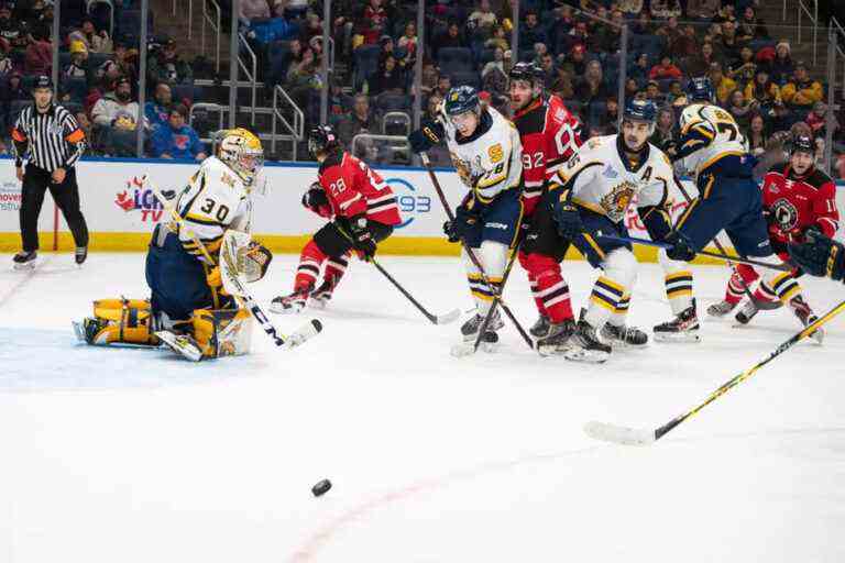 QMJHL |  The Cataracts defeat the Remparts thanks to Evan Courtois