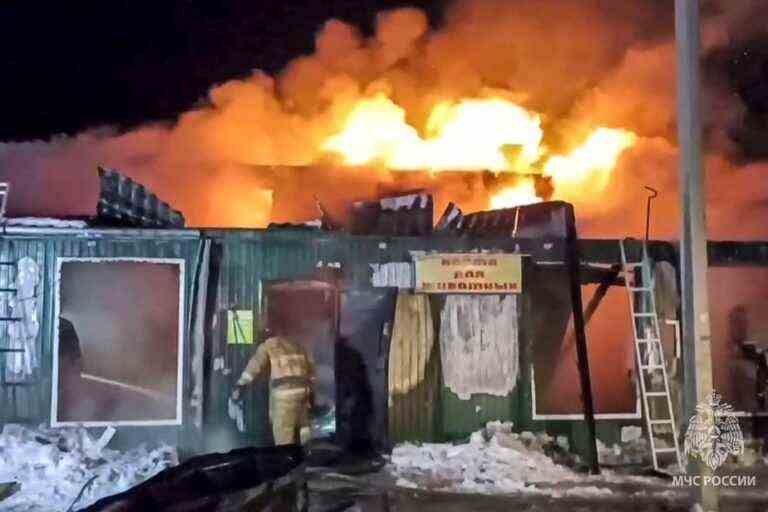 Russia |  Nursing home fire kills 22