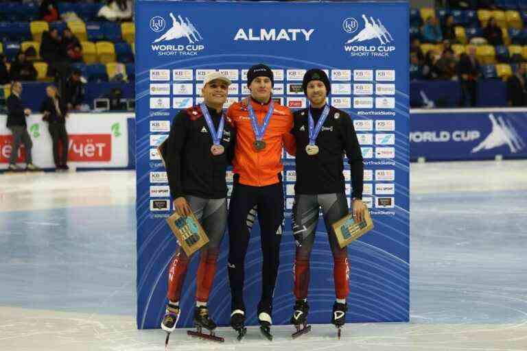 Short Track Speed ​​Skating |  The third is the good one for Jordan Pierre-Gilles