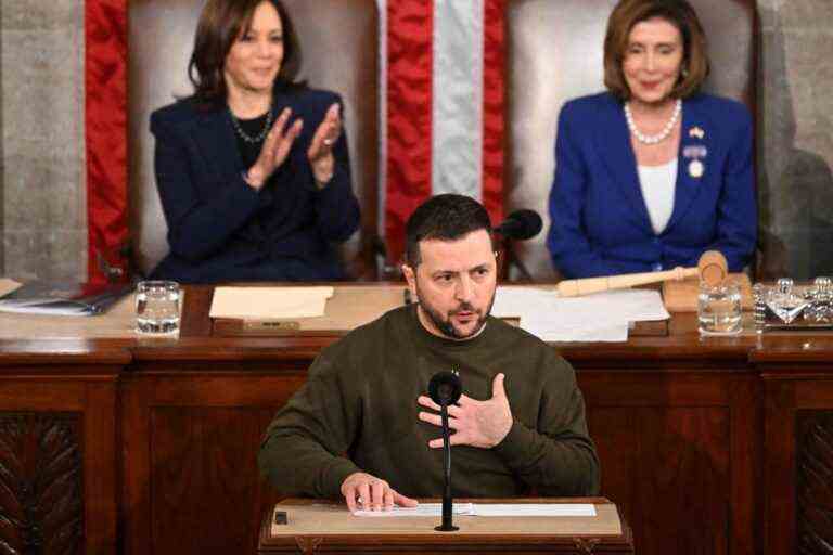 Speech to Congress |  “Ukraine is alive and combative”, proclaims Volodymyr Zelensky