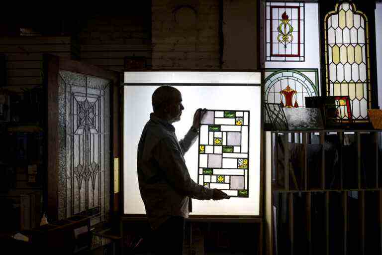 Stained glass as a touch of modernism