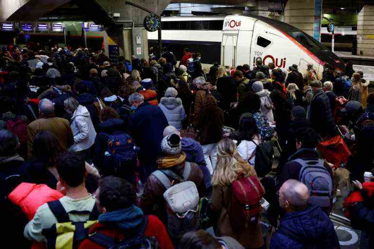 Strike of the controllers in France |  Christmas departures disrupted in stations, the New Year saved