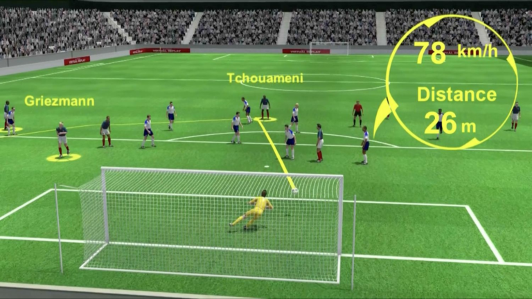 Tchouameni’s cannon shot, Giroud’s whim….  The two goals of the Blues analyzed from all angles in 3D