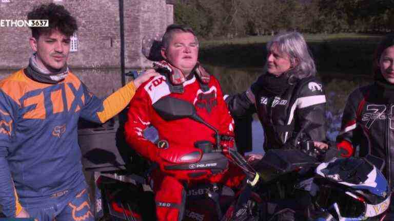 Telethon 2022: portrait of young Tristan, a motorcycle fan despite his illness