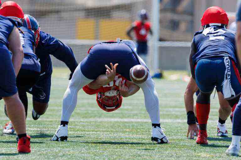 The Alouettes agree with Pierre-Luc Caron