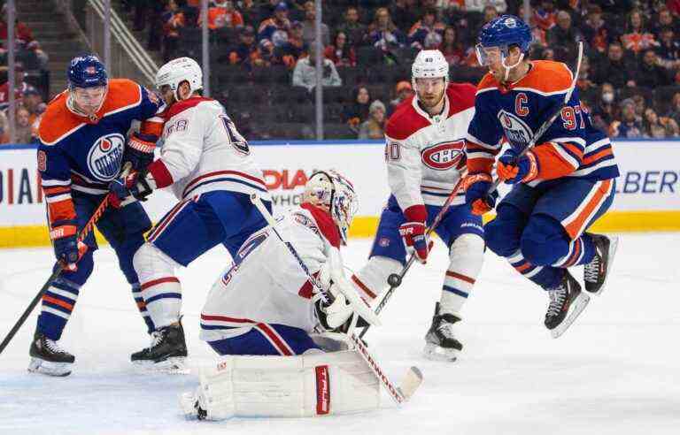 The Oilers beat the Canadiens 5-3