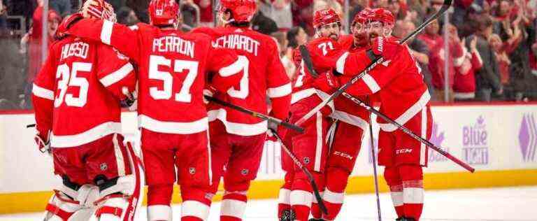 The Red Wings unblock against the Lightning