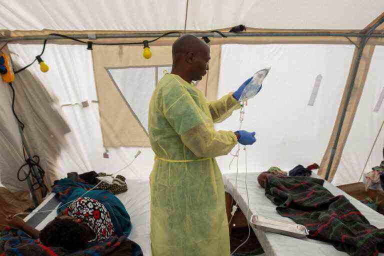 The explosion of cholera aggravated by climate change