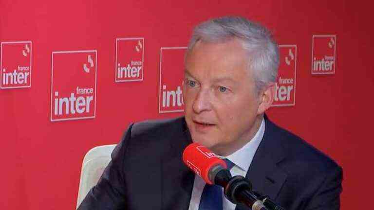 “The inflationary peak has not yet passed”, estimates Bruno Le Maire but a “decline is beginning for certain raw materials”